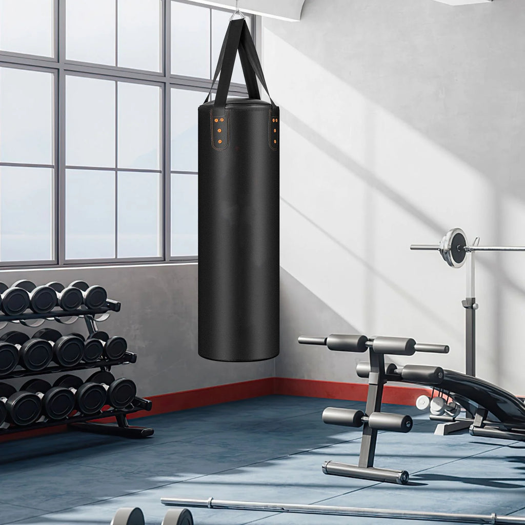 4-In-1 Hanging Boxing Bag Set with 12OZ Boxing Gloves